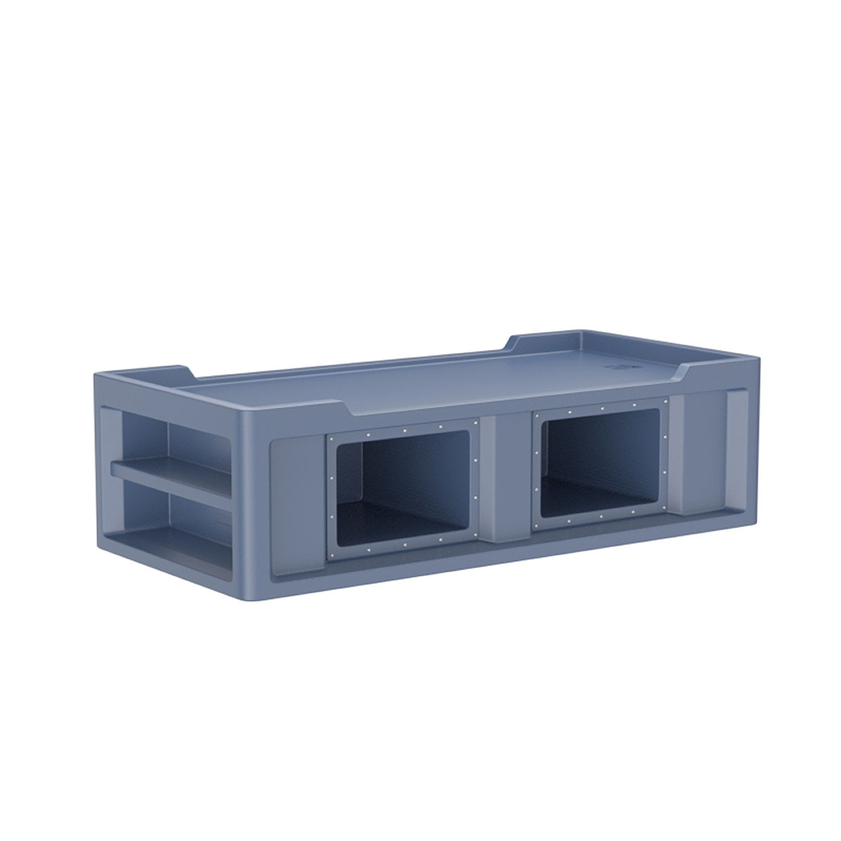Endurance Bed 2.1 with side storage compartments Midnight Blue