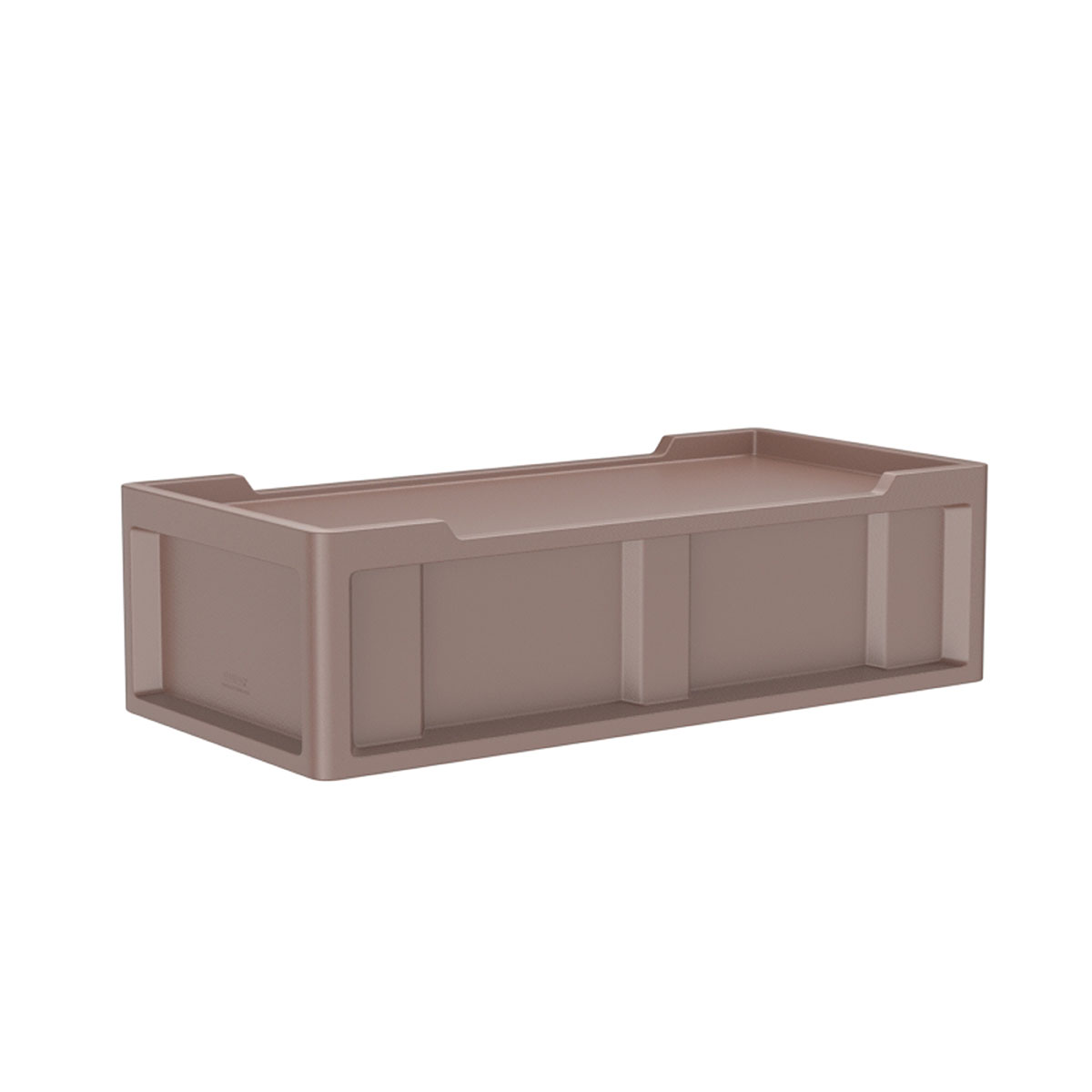 Endurance Bed 2.2 with no storage compartments Brown