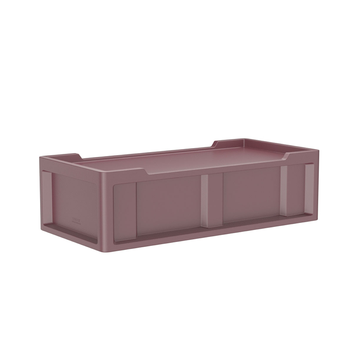 Endurance Bed 2.2 with no storage compartments Burgundy