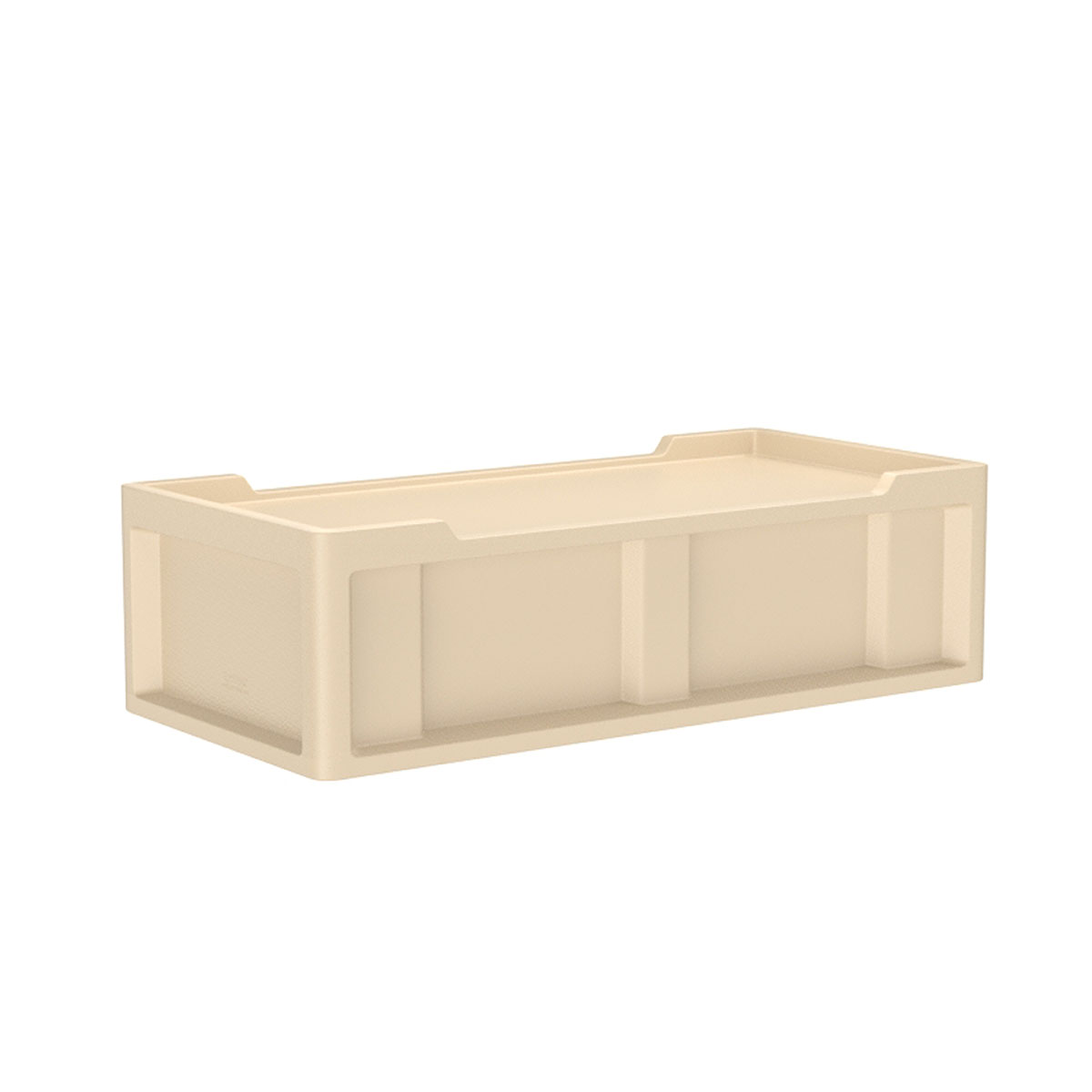 Endurance Bed 2.2 with no storage compartments Sand