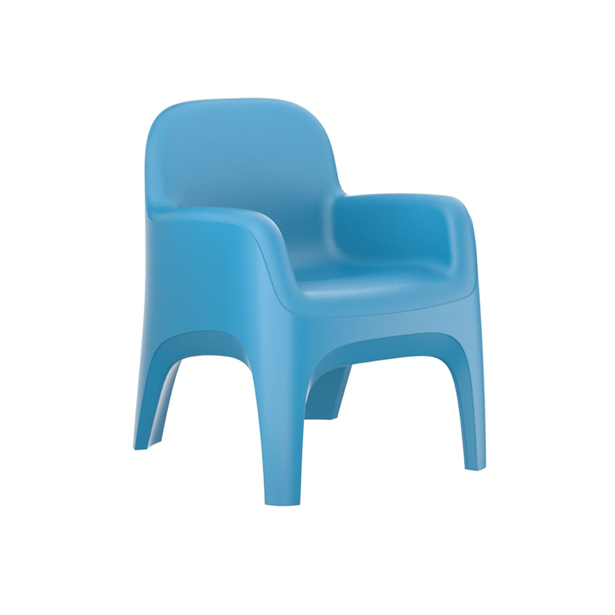 Endurance Crew Chair w/Arms Includes Bolt Down Kit Slate Blue