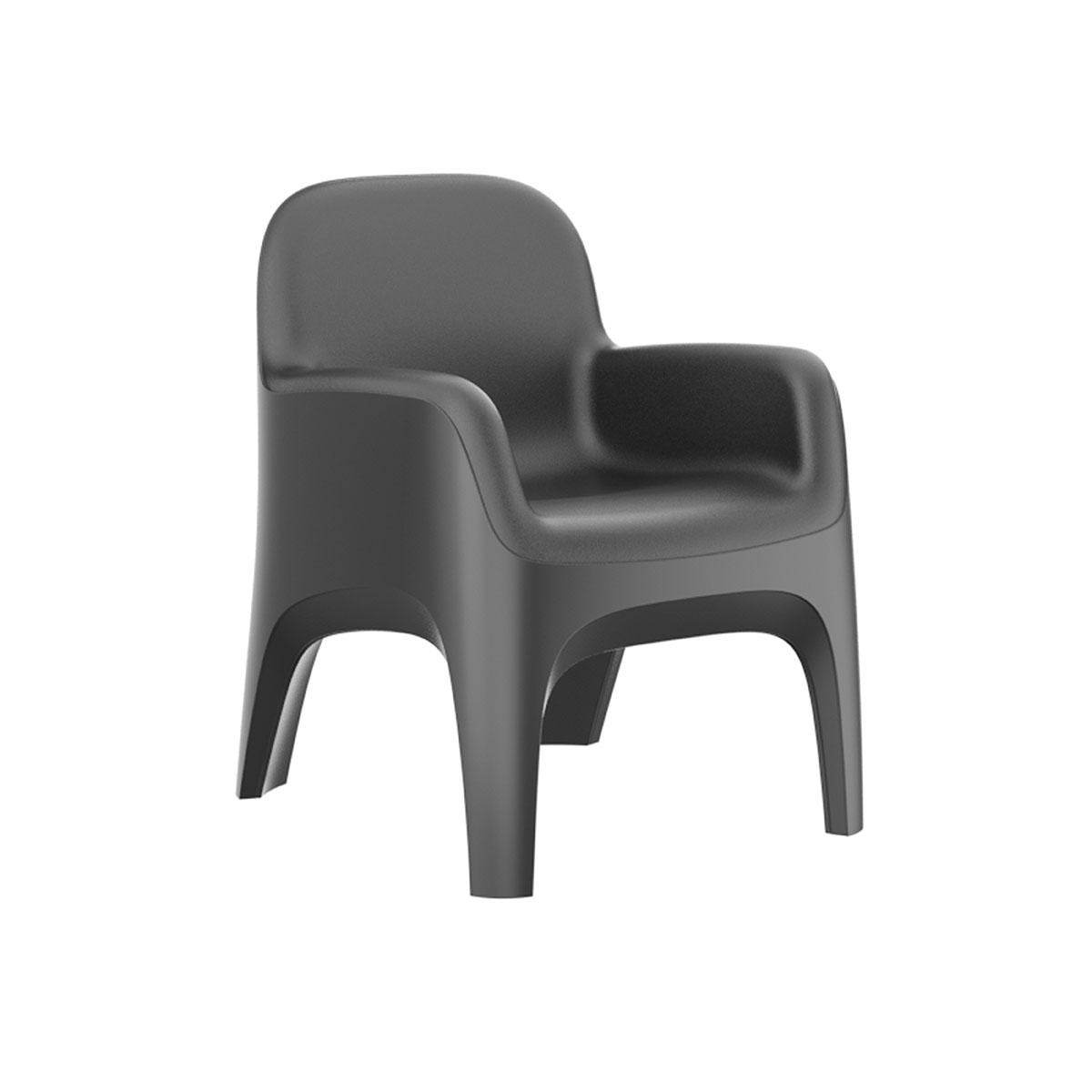 Endurance Crew Chair w/Arms Black