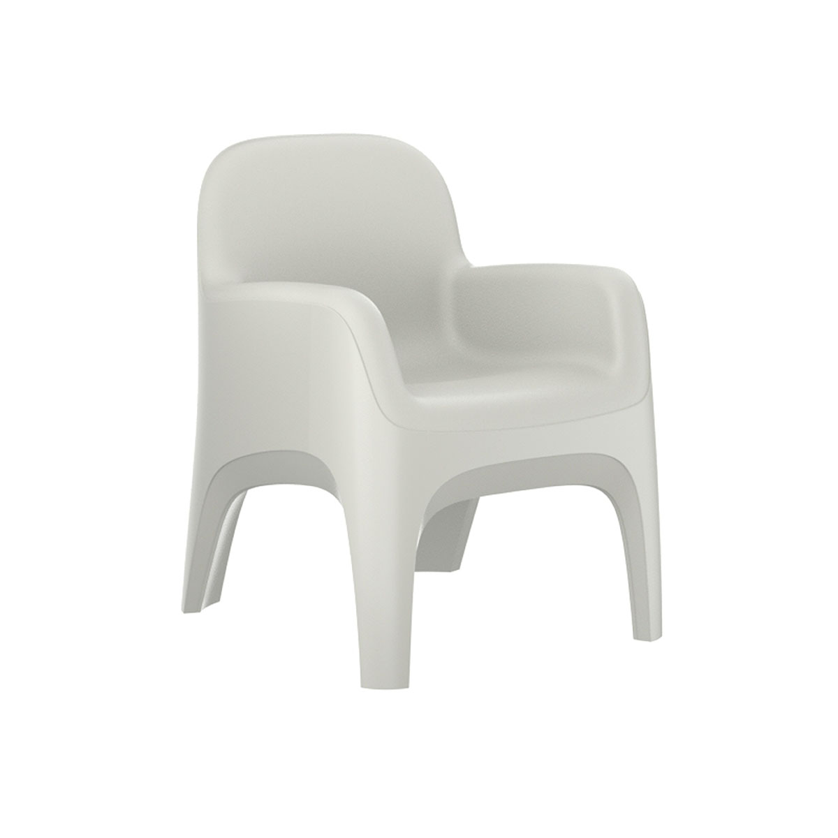 Endurance Crew Chair w/Arms Stone Gray