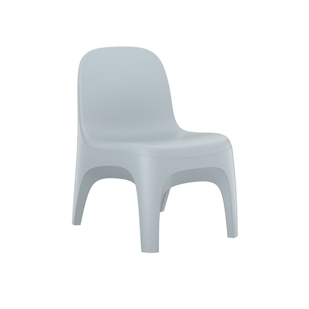 Endurance Crew Chair-Armless Includes Bolt Down Kit Gray