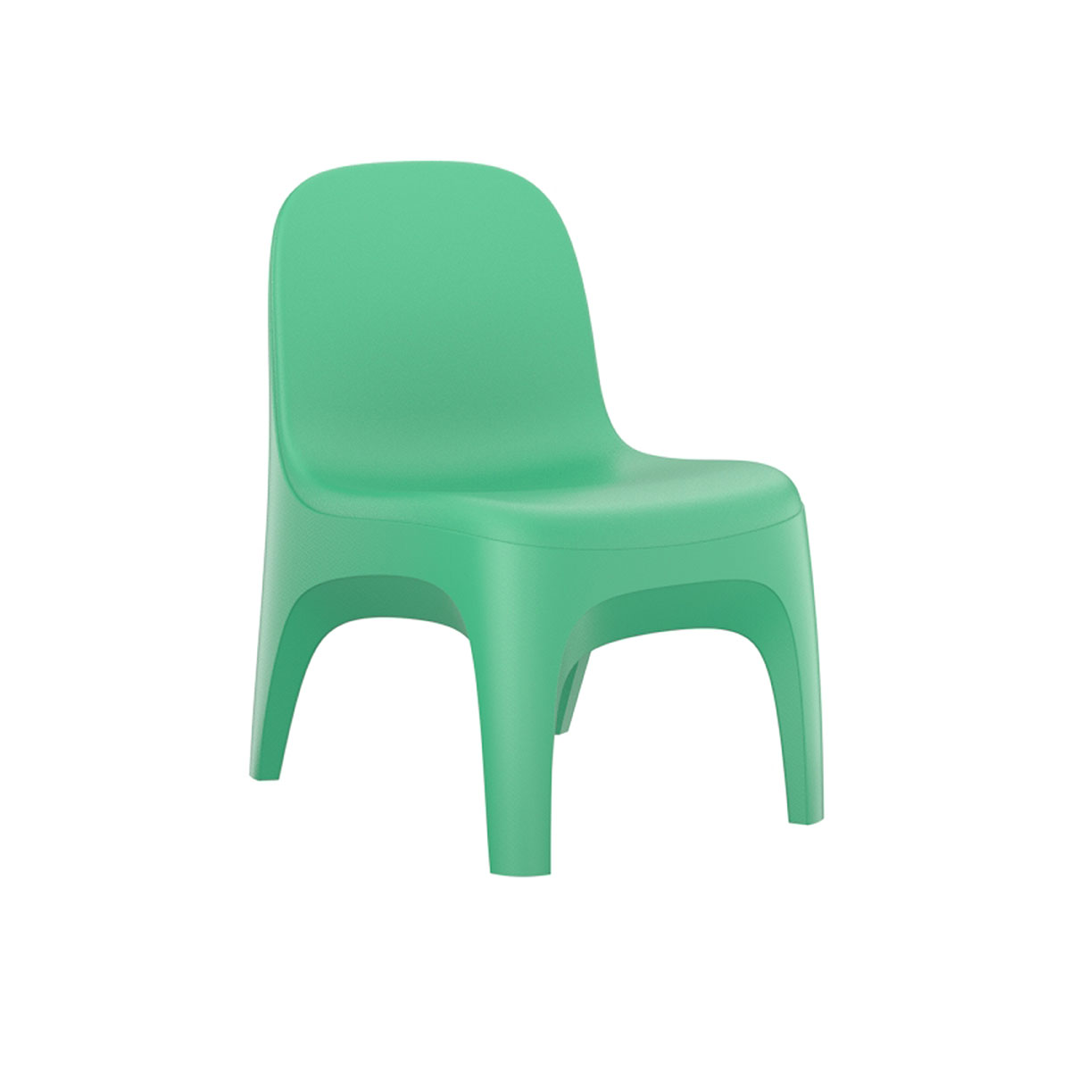 Endurance Crew Chair-Armless Includes Bolt Down Kit Green