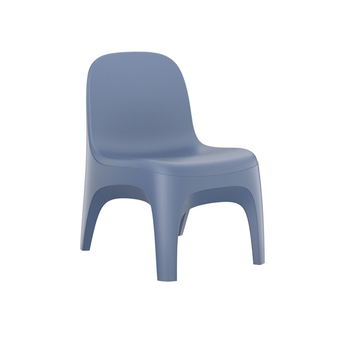 Endurance Crew Chair-Armless Midnight Blue