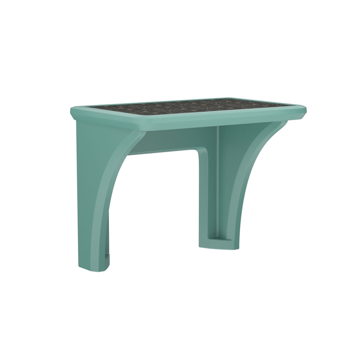 Endurance Desk Laminate Top Wall Mount Aqua