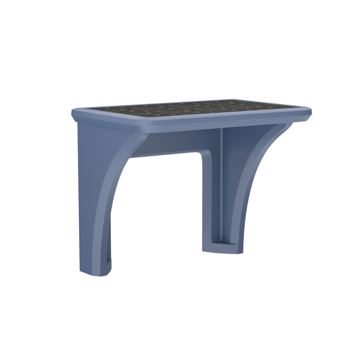 Endurance Desk Laminate Top Wall Mount Midnight Blue