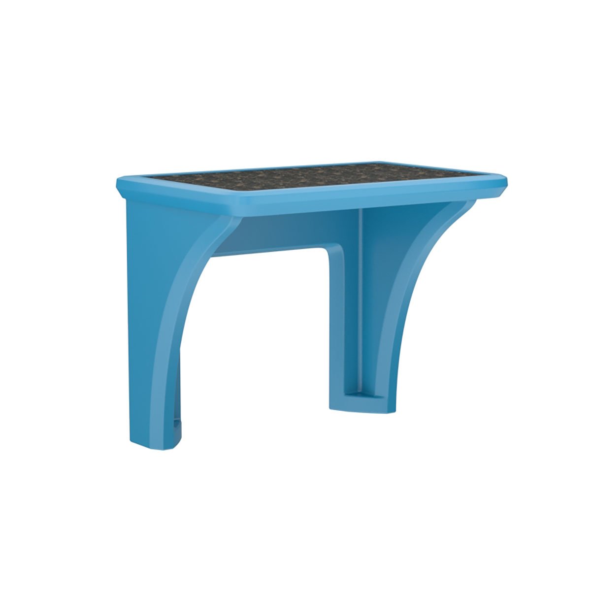 Endurance Desk Laminate Top Wall Mount Slate Blue