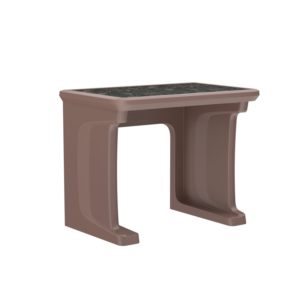 Endurance Desk All plastic Laminate Top Standing/floor Mount Brown
