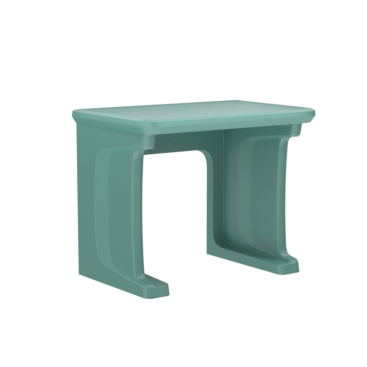 Endurance Desk all plastic standing/floor mount Aqua