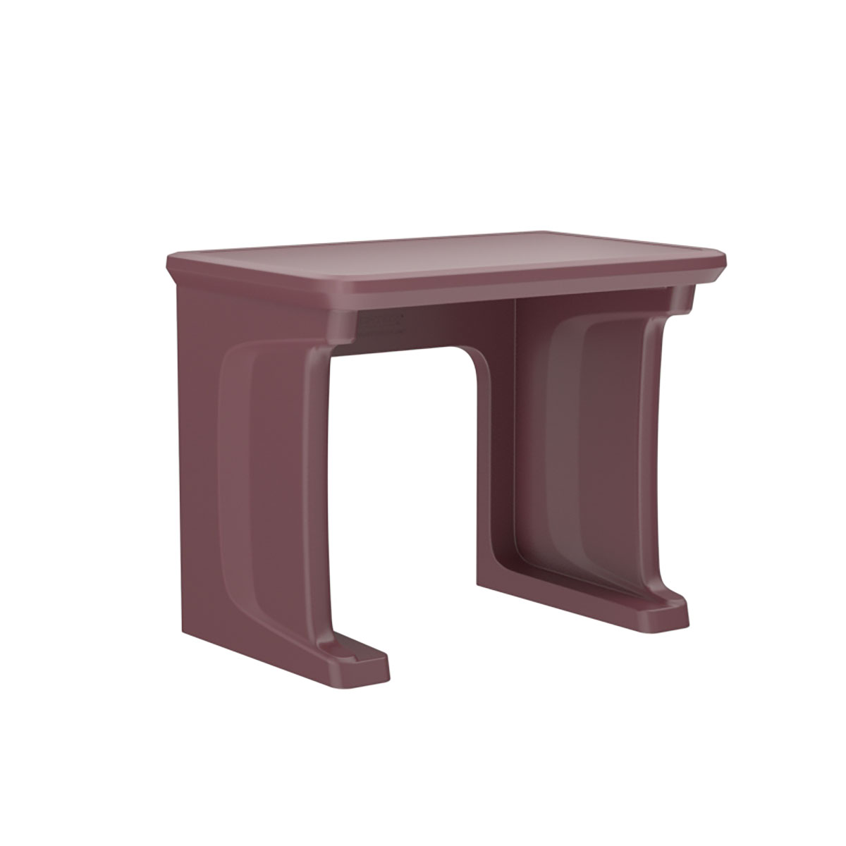 Endurance Desk all plastic standing/floor mount Burgundy