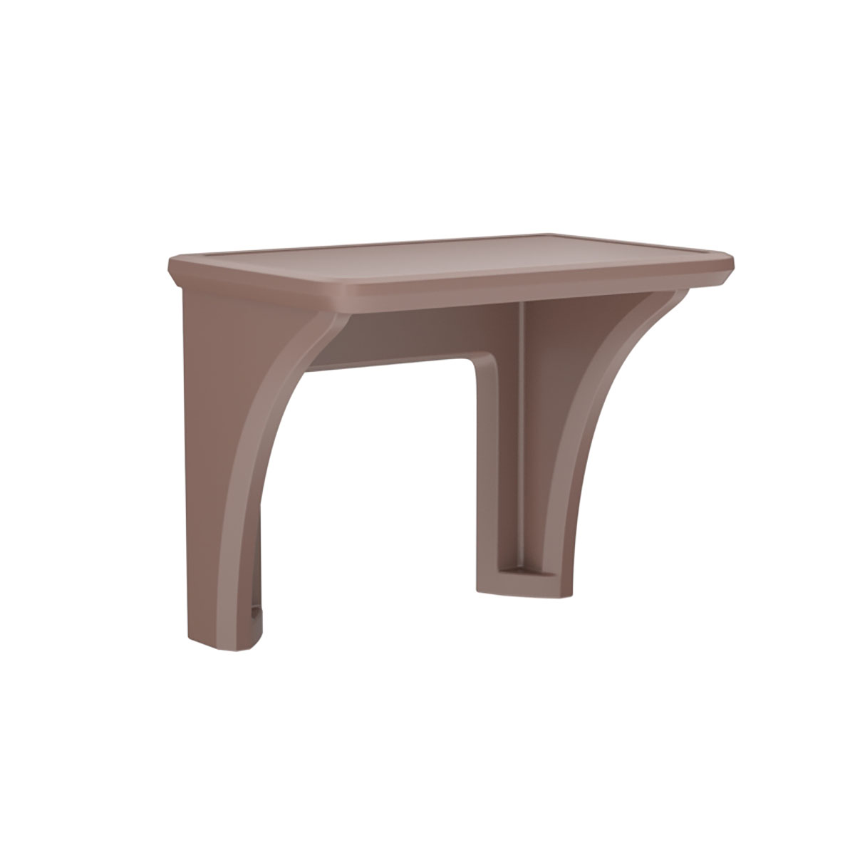 Endurance Desk All plastic Wall Mount Brown