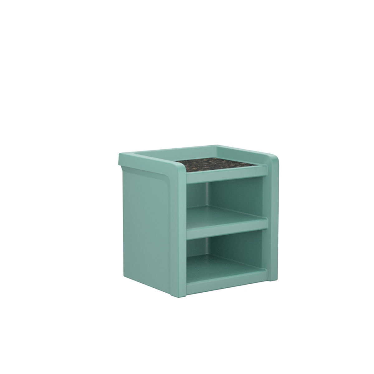 Endurance Laminate Nightstand Aqua