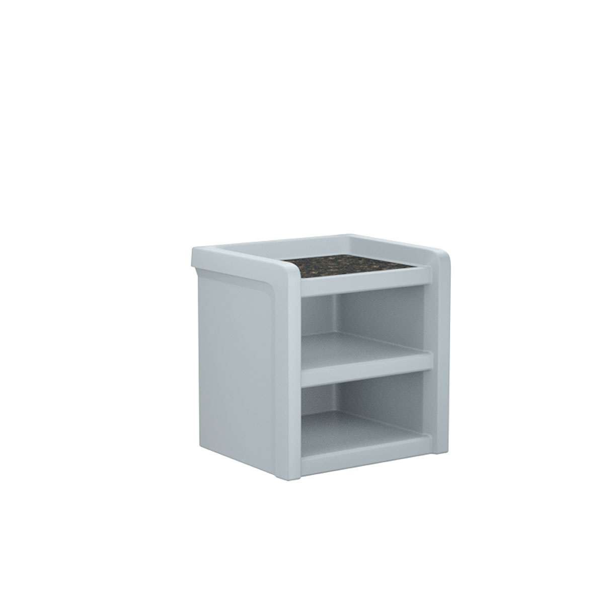 Endurance Laminate Nightstand Gray