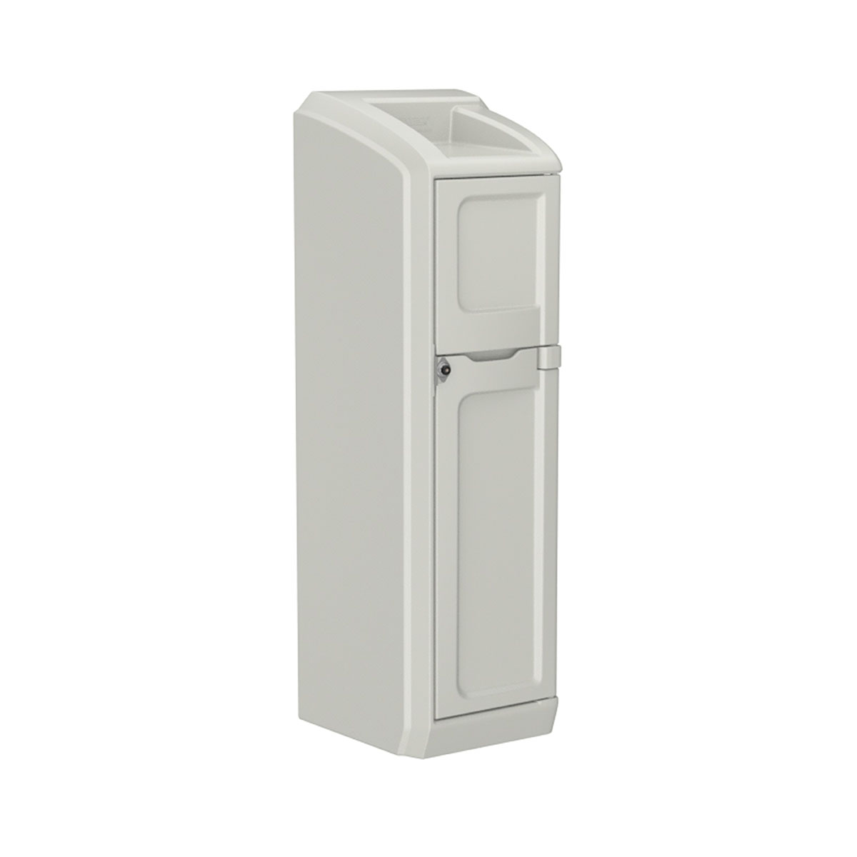 Endurance Locker with Door Stone Gray