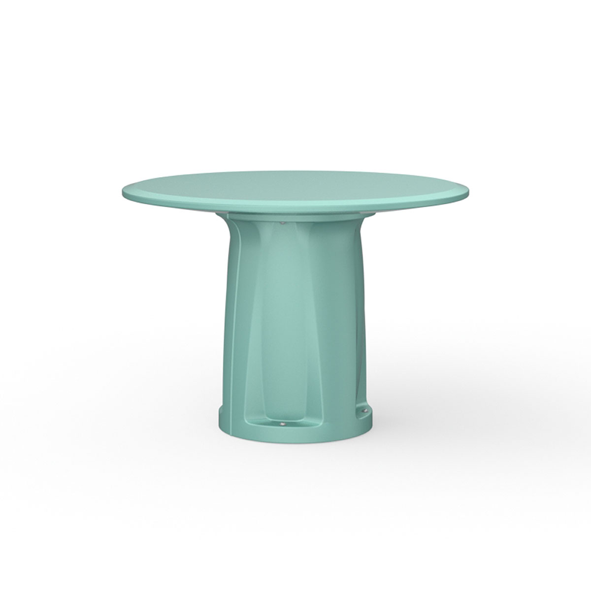 Endurance Round Base Table 42 Round Top Aqua