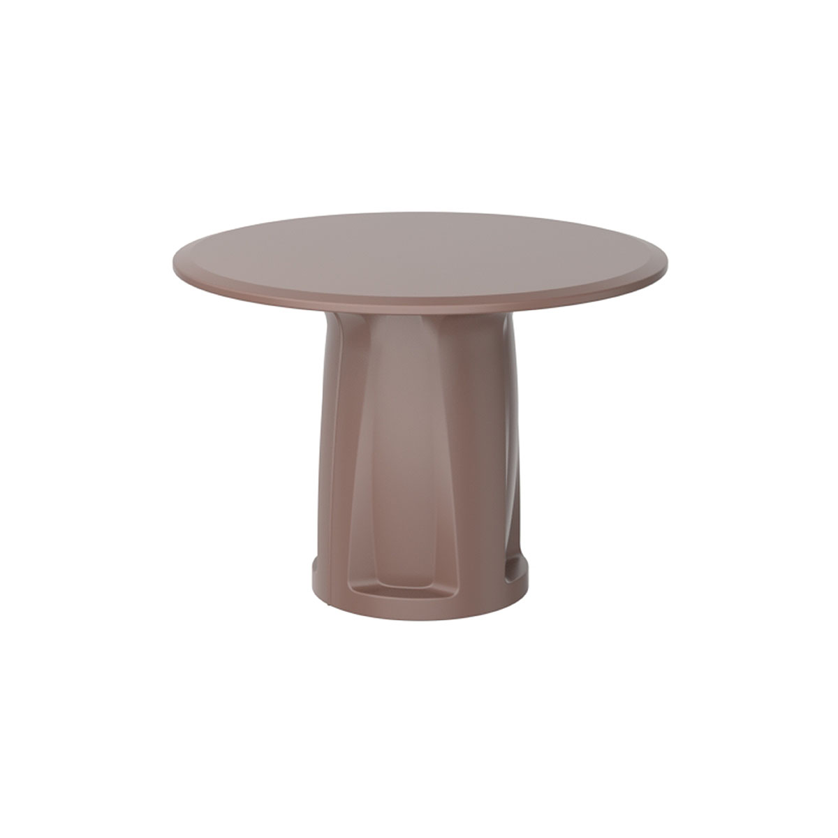 Endurance Round Base Table 42 Round Top Brown