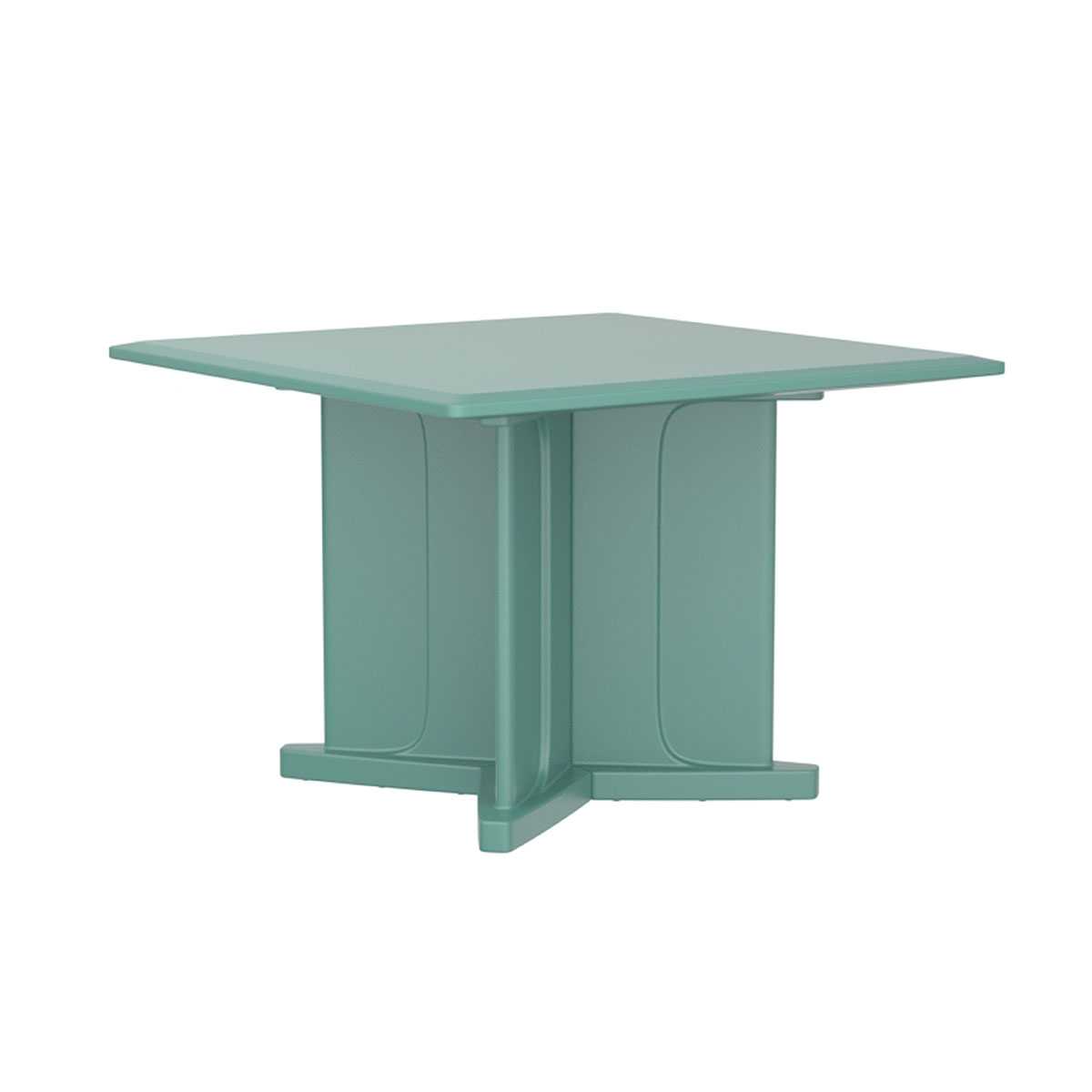 Endurance Table 42 Square X-Base Flame Retardant Aqua
