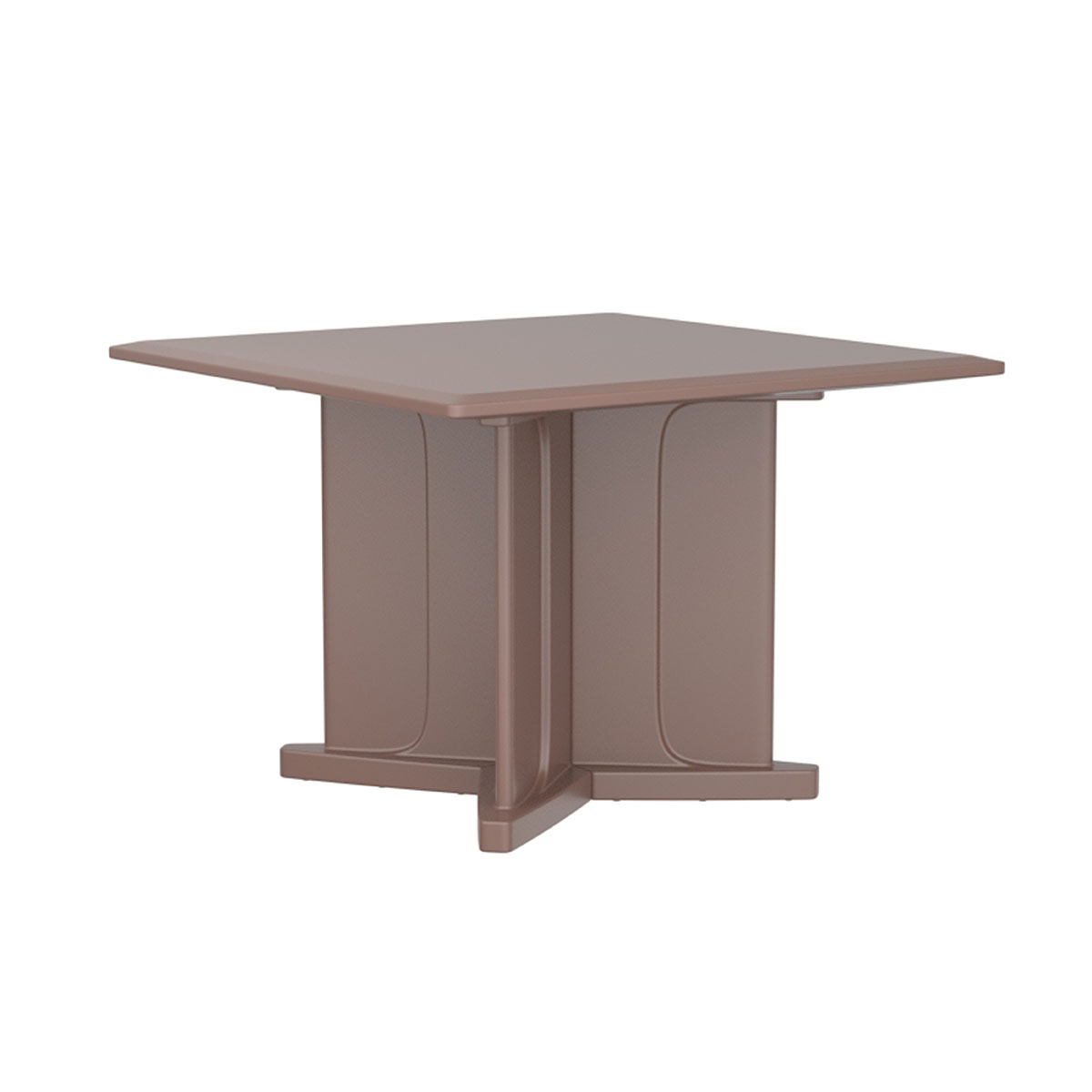 Endurance Table 42 Square X-Base Flame Retardant Brown