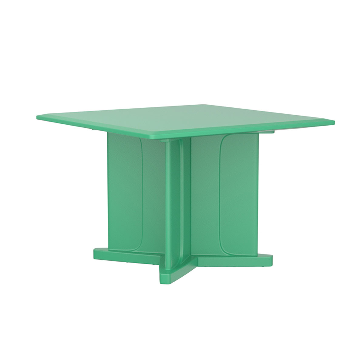 Endurance Table 42 Square X-Base Flame Retardant Green