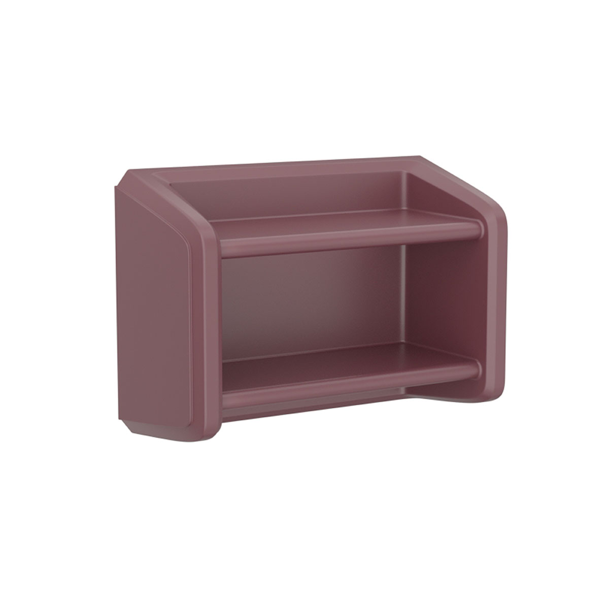 Endurance Wall 2 shelf Burgundy