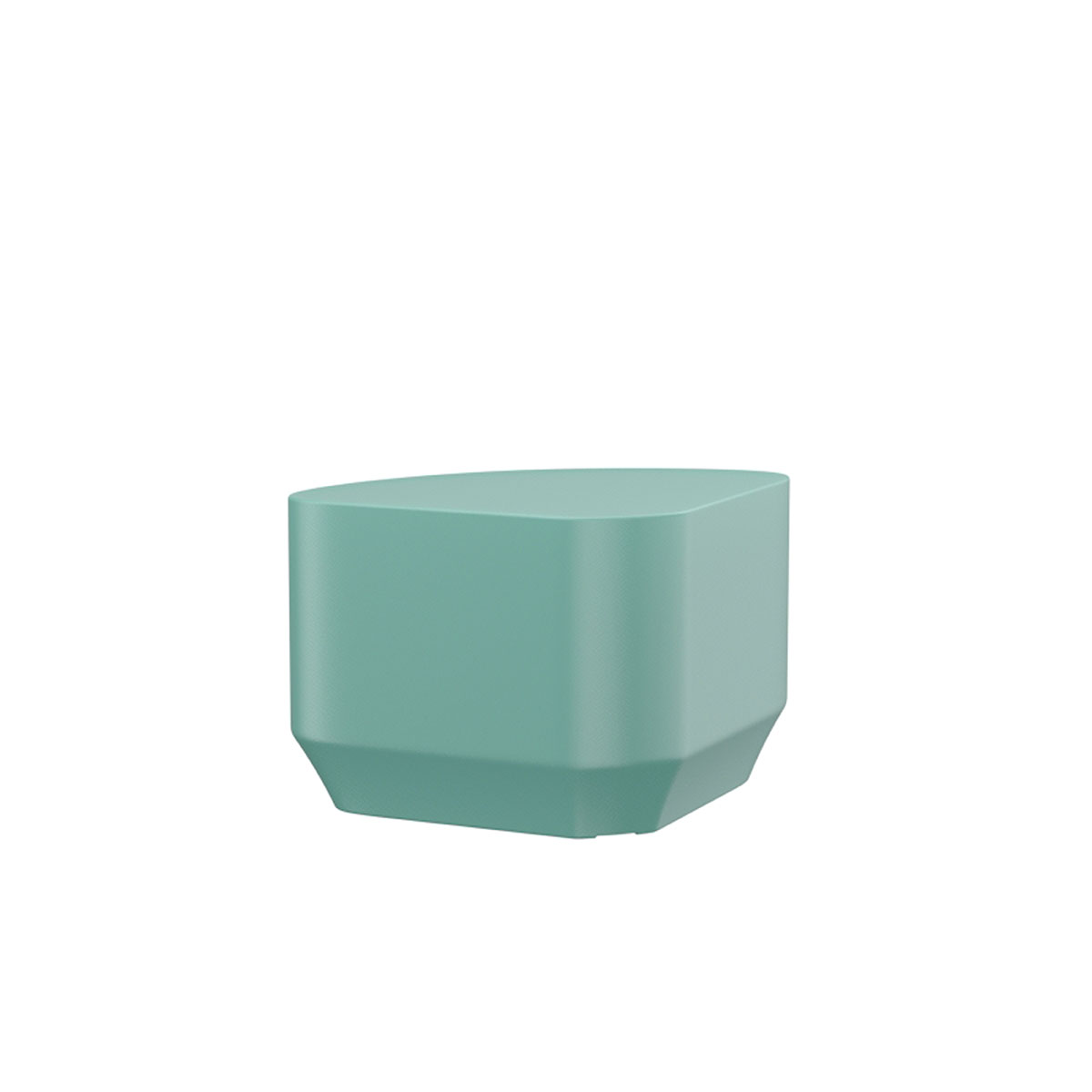 Endurance Wedge Side or End Table Aqua