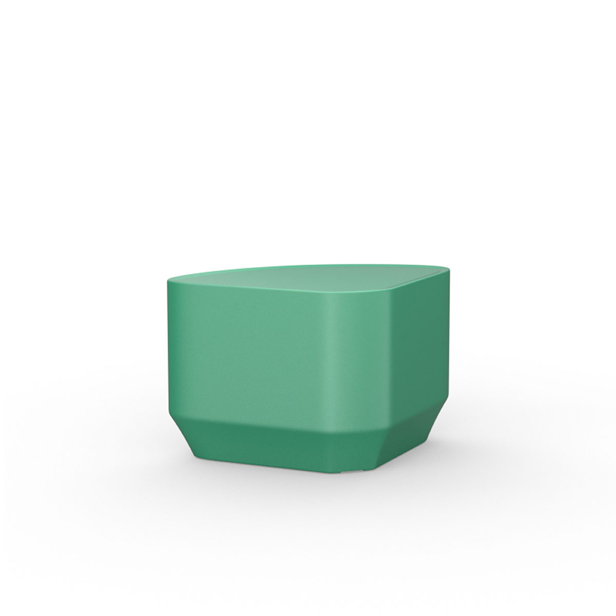 Endurance Wedge Side or End Table Green