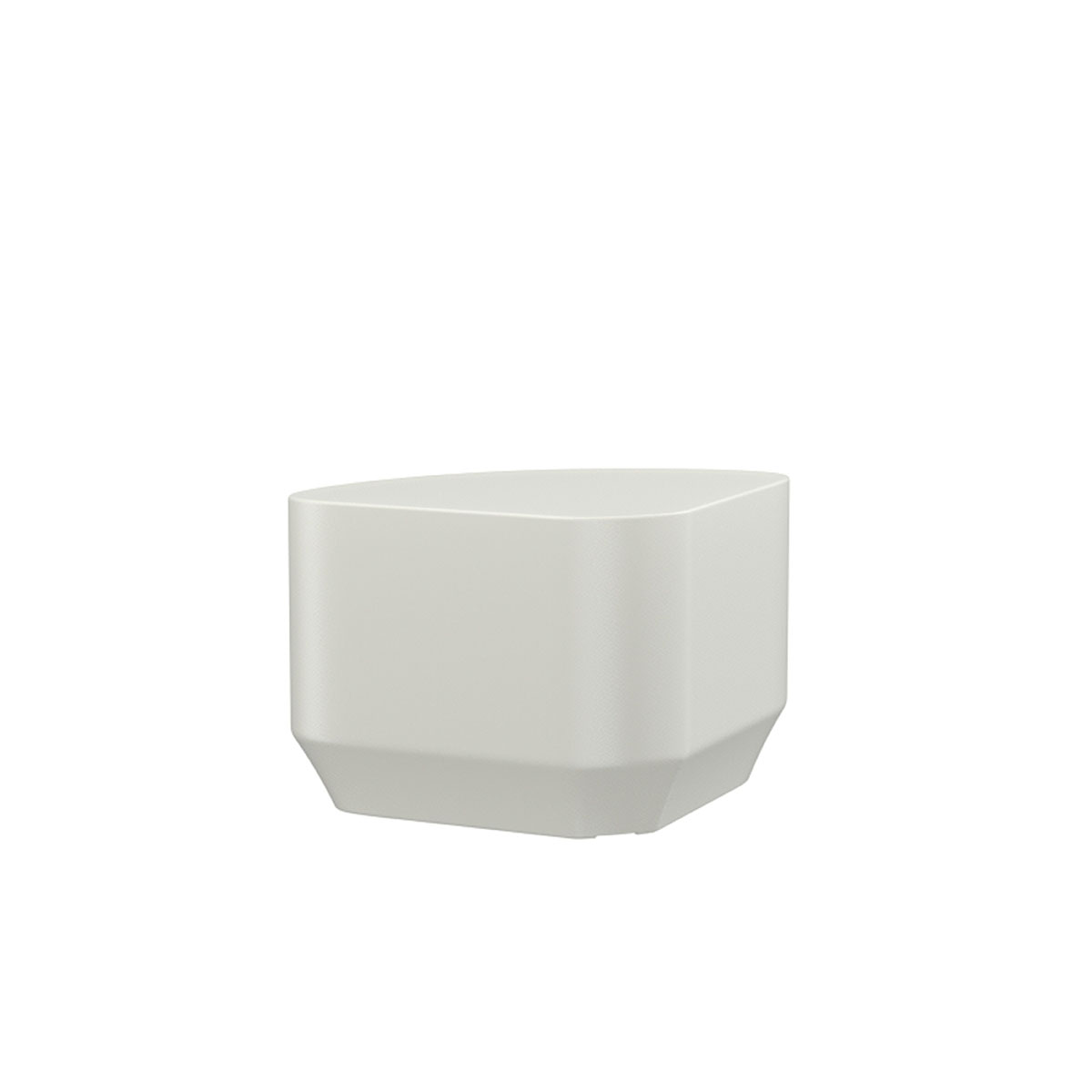 Endurance Wedge Side or End Table Stone Gray