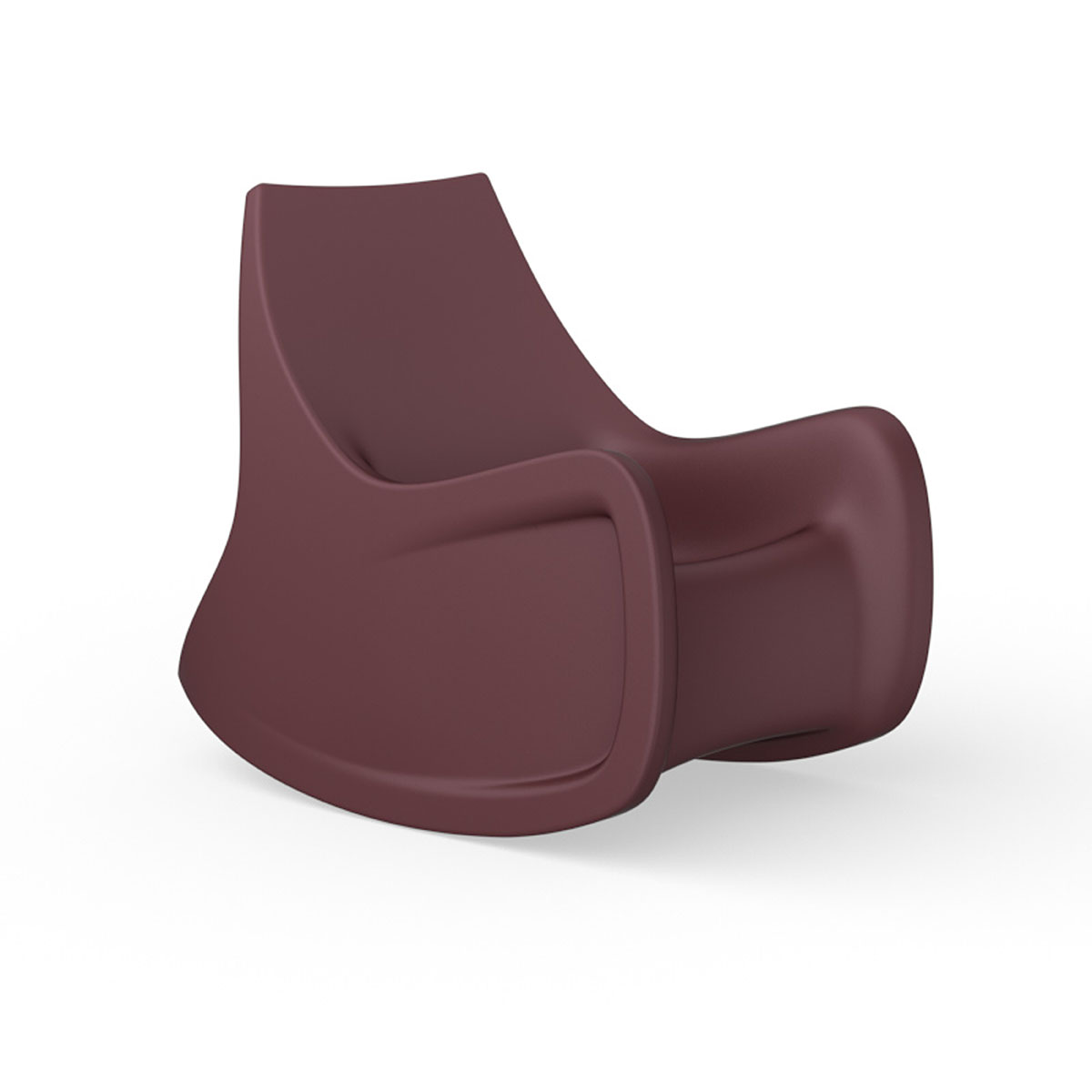 Radial Rocker Burgundy