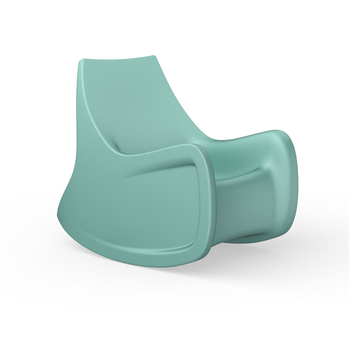 Radial Rocker with Access Door Aqua