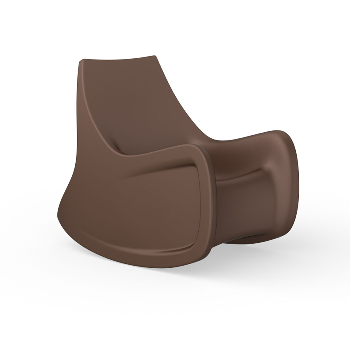 Radial Rocker with Access Door Brown