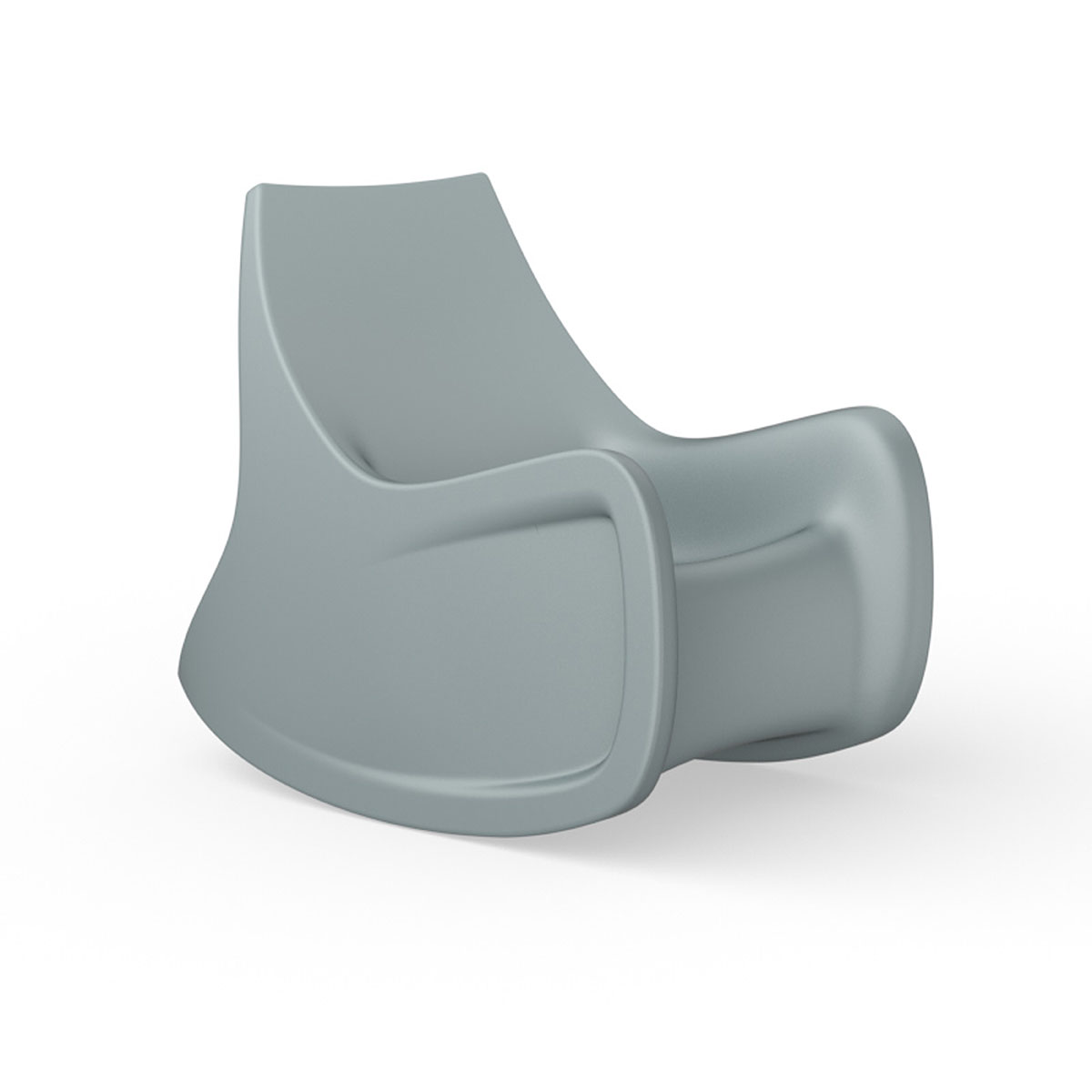 Radial Rocker with Access Door Gray