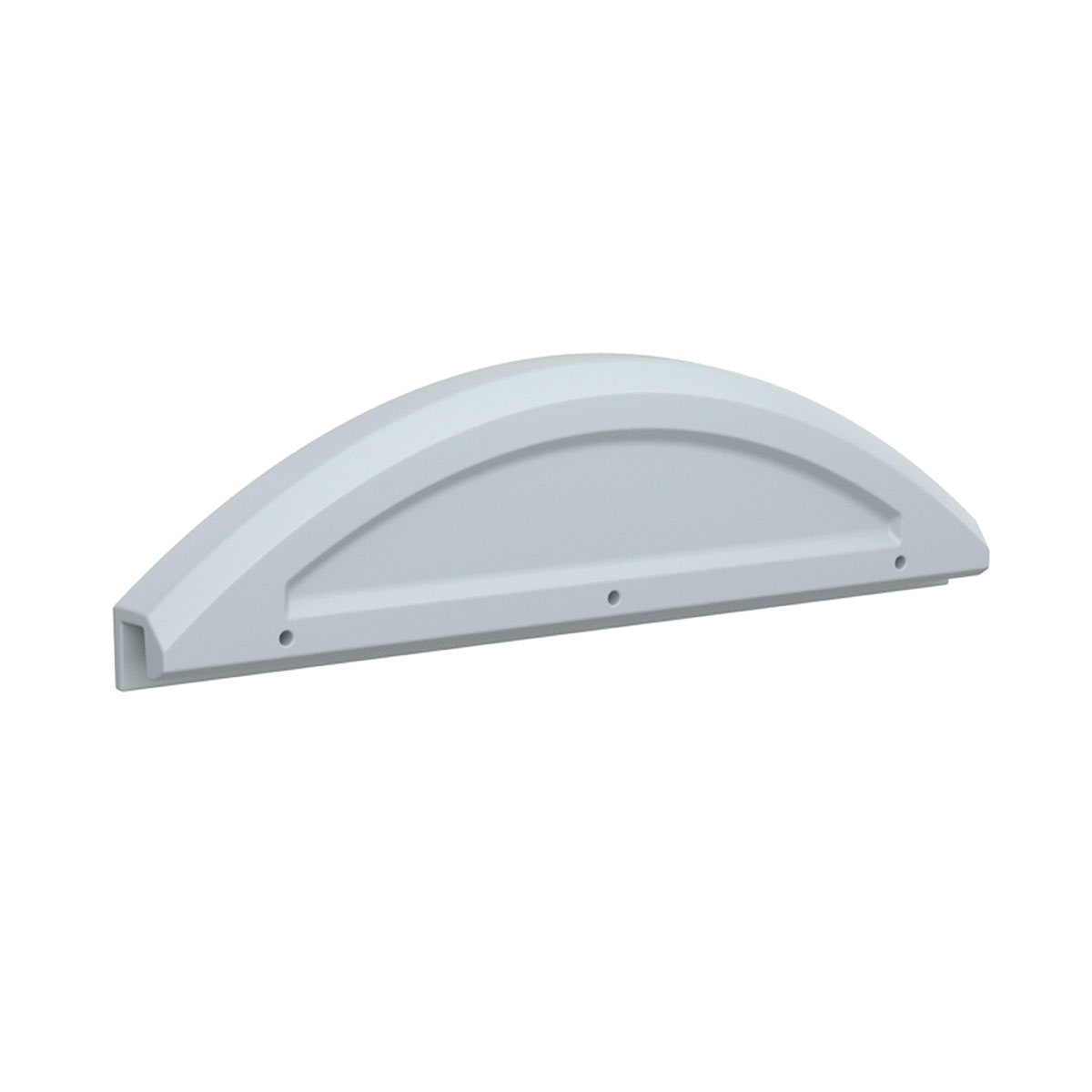 Safety Rail for Wall Bunk Small Gray