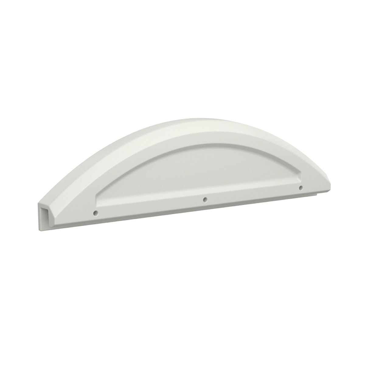 Safety Rail for Wall Bunk Small Stone Gray