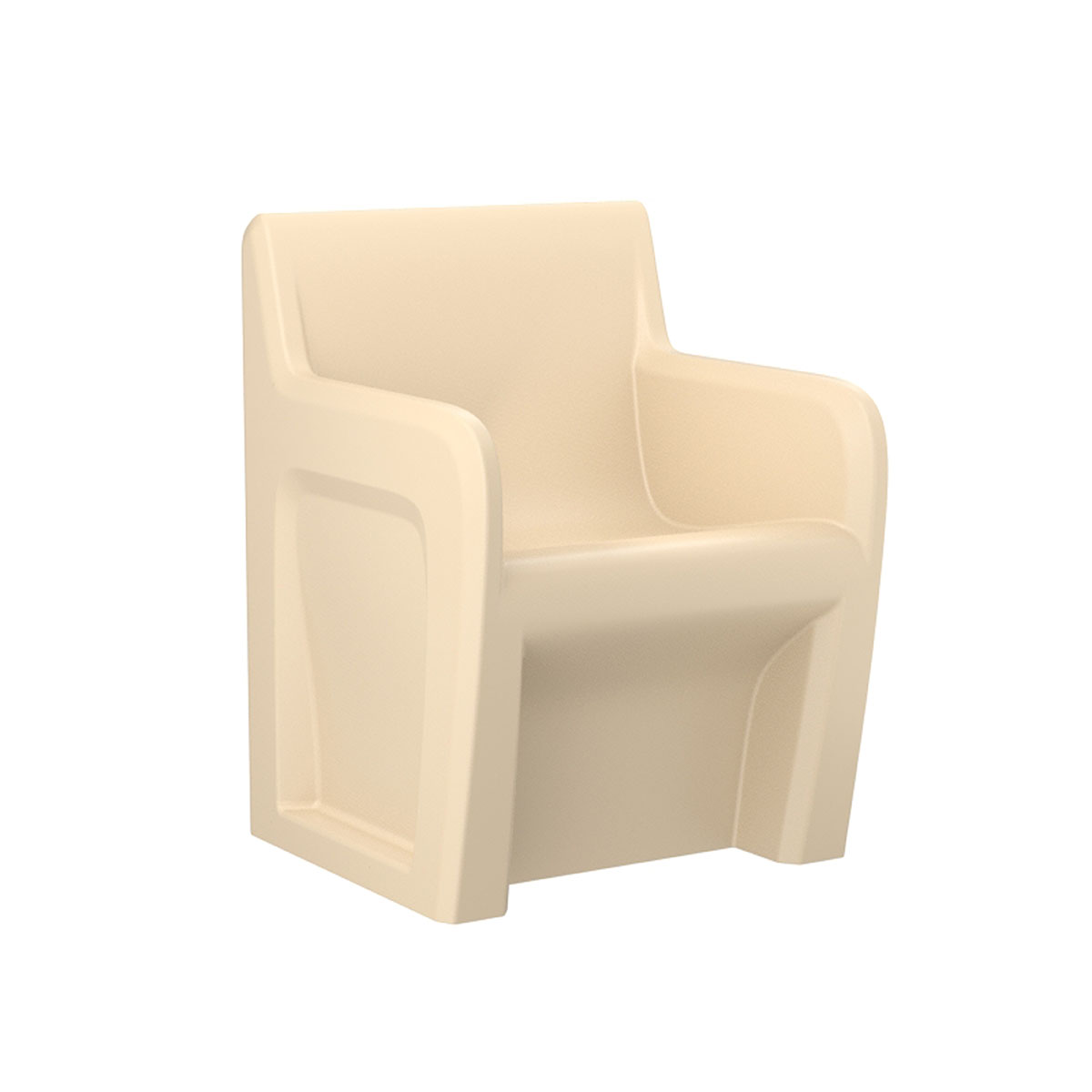 Sentinel Arm Chair-Floor Mount Gangable with Ballast Door Sand