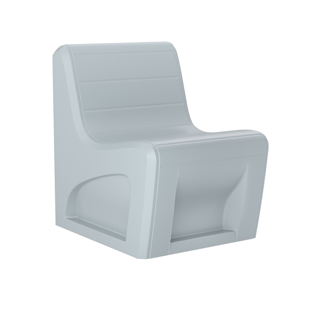 Sync Slim Chair with Ballast Door Gray