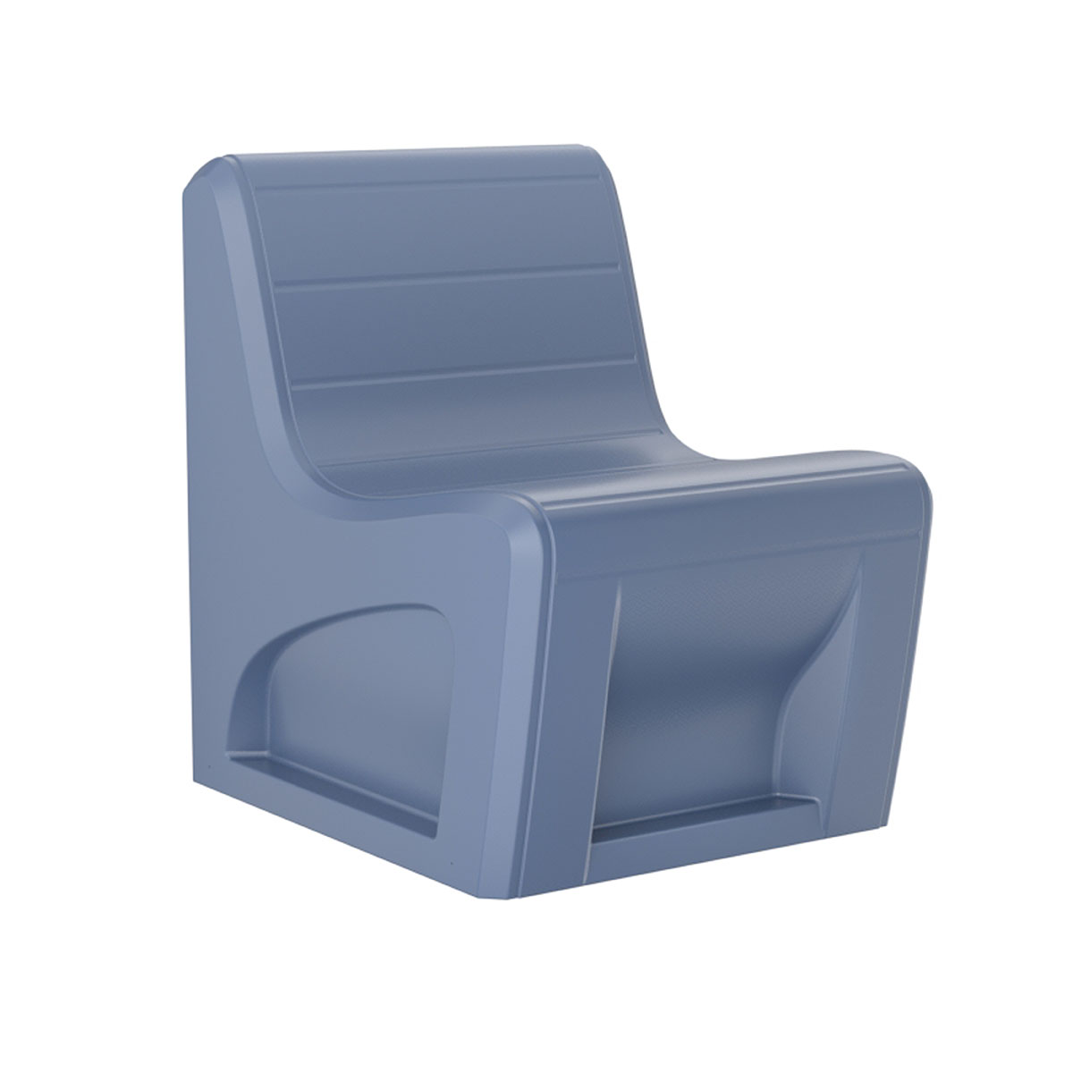 Sync Slim Chair with Ballast Door Midnight Blue