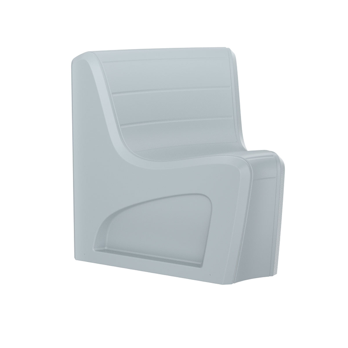 Sync Wedge Chair Gray