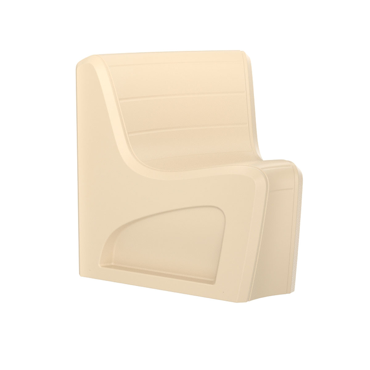 Sync Wedge Chair with Ballast Door Sand