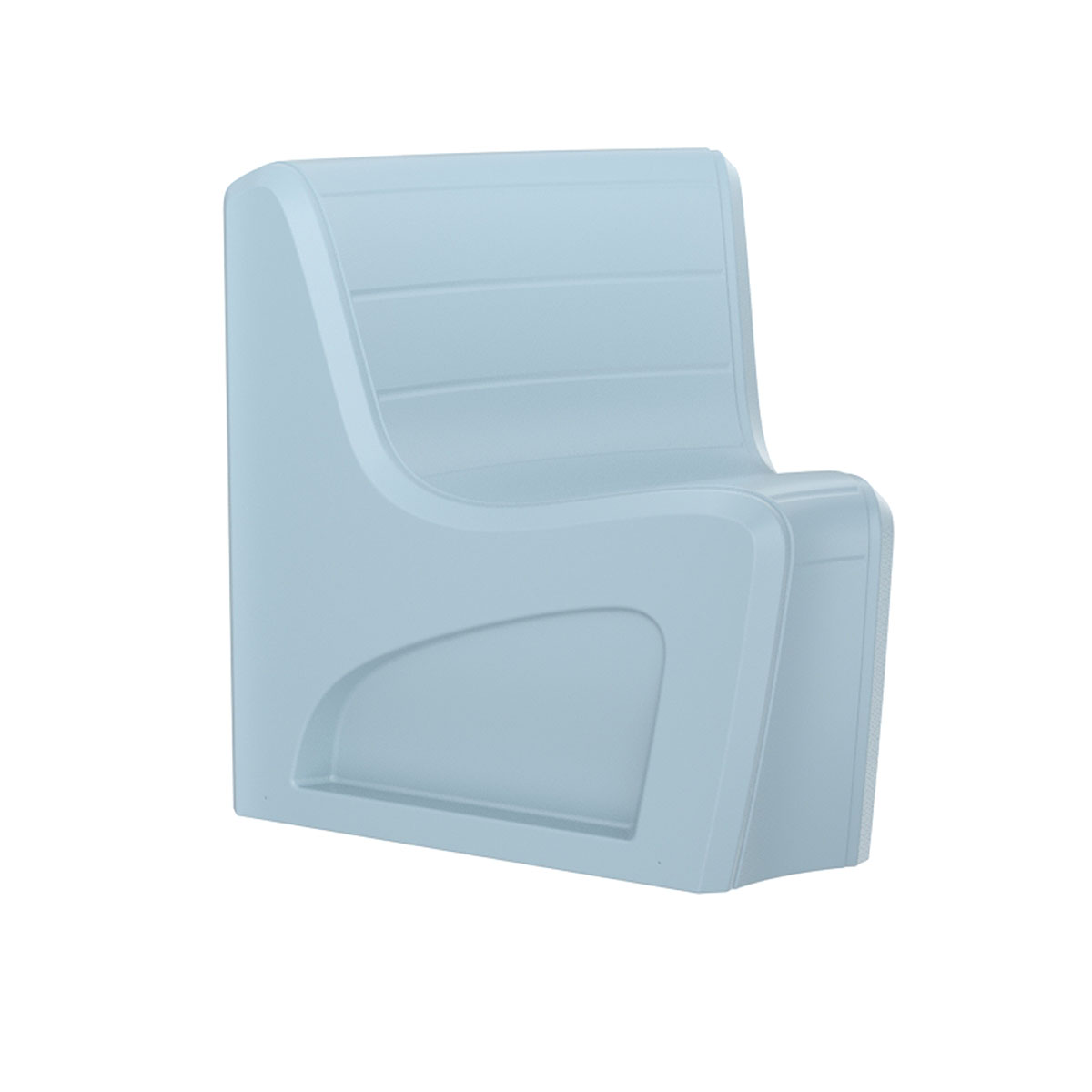 Sync Wedge Chair Blue Gray