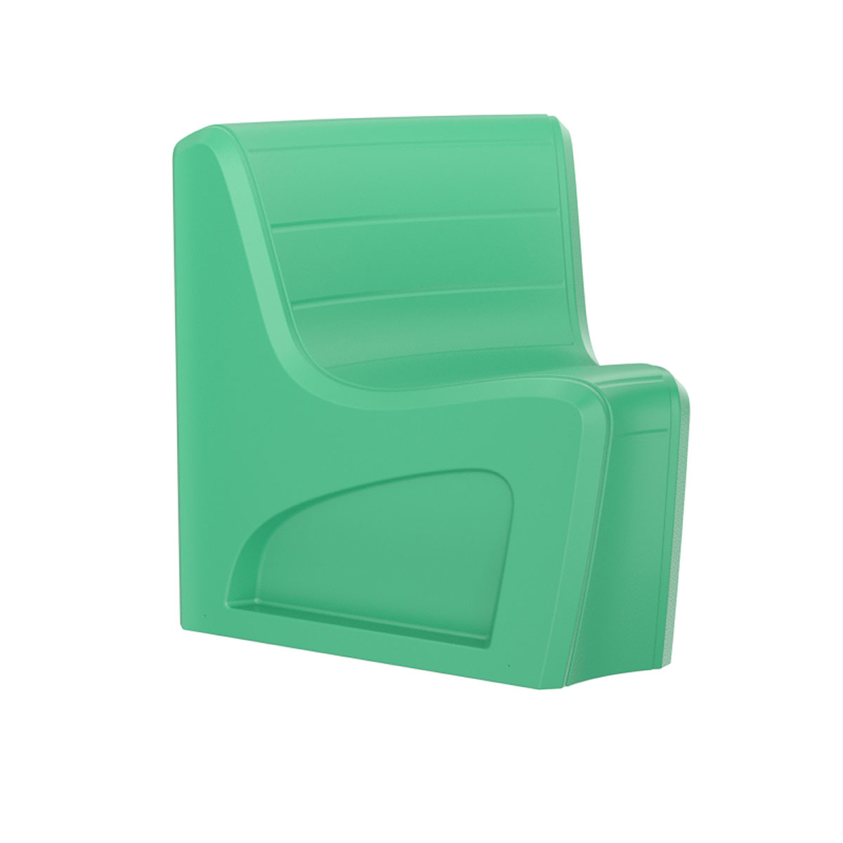 Sync Wedge Chair with Ballast Door Green
