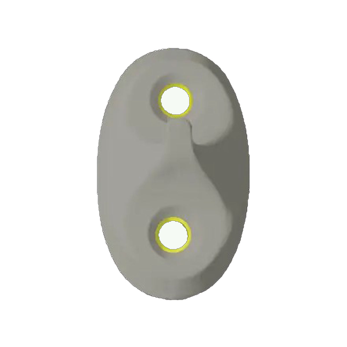 Hook Max Plus Ligature Resistant Hook Gray Pack of 5