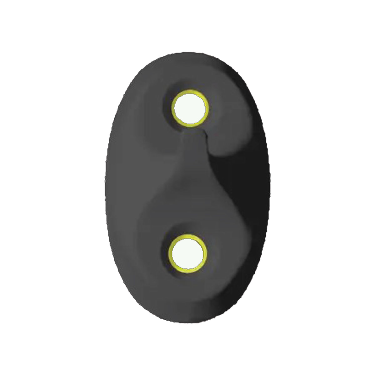Hook Max Plus Ligature Resistant Hook Black Pack of 5