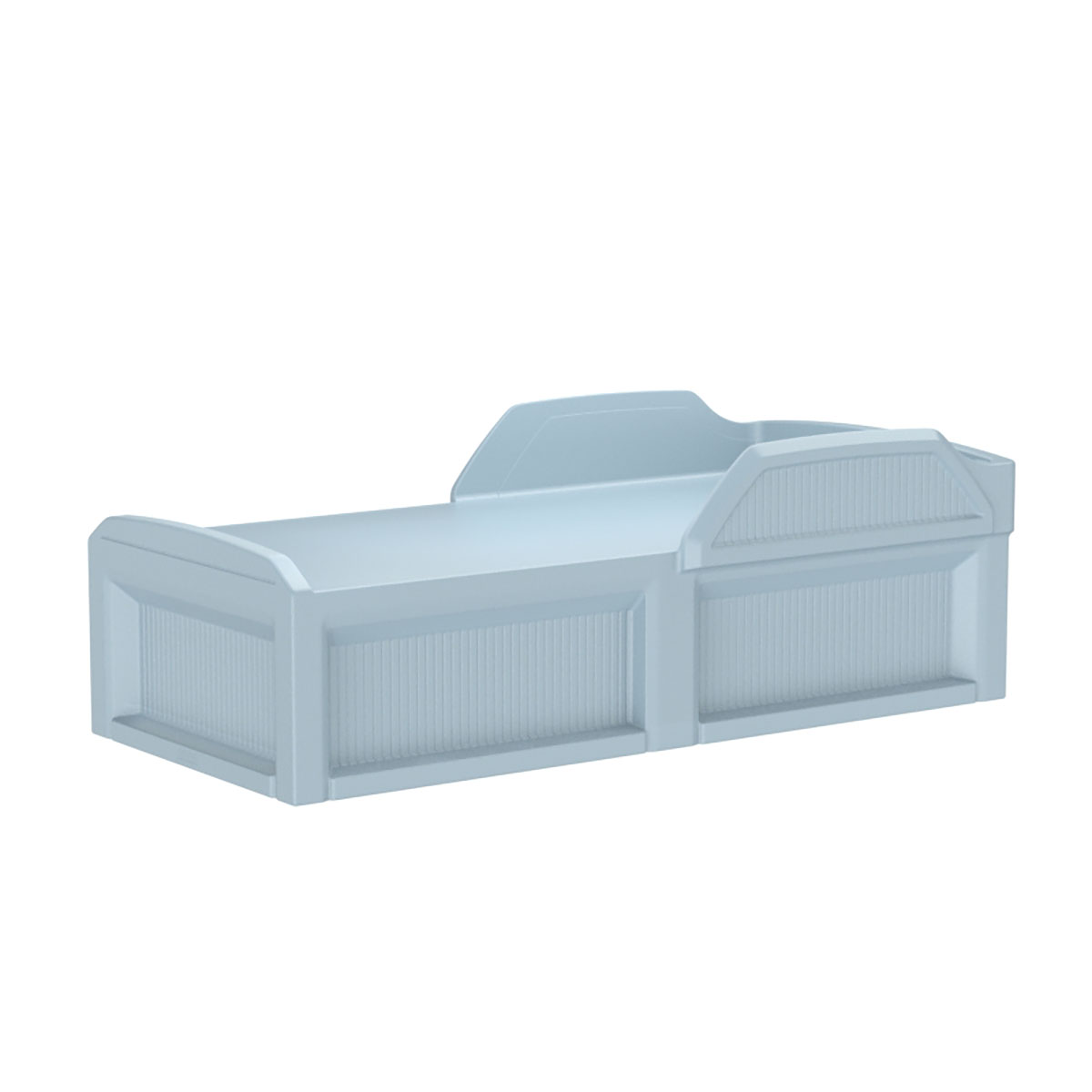 Solstice Safetyguard Bed with 3 Doors Blue Gray