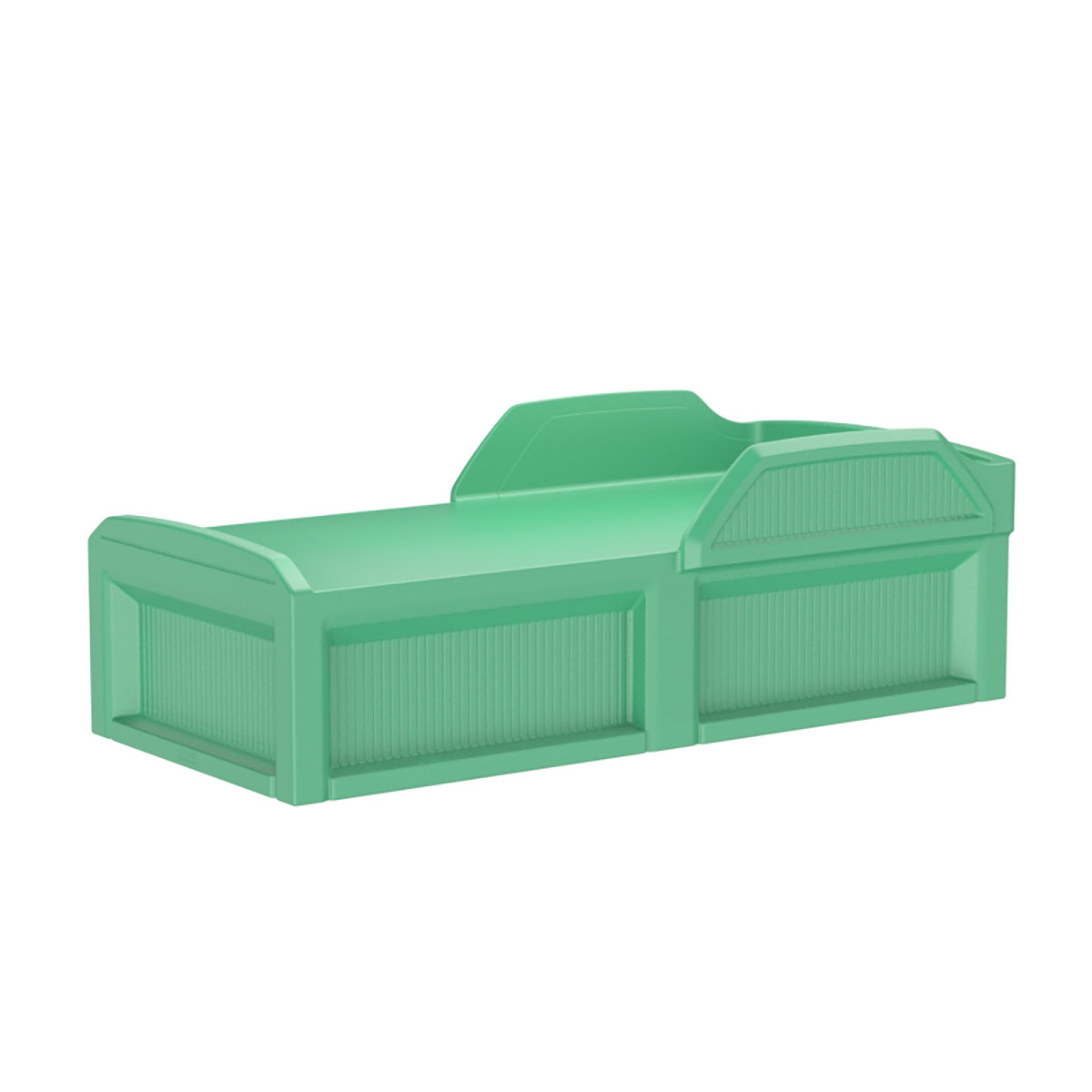 Solstice Safetyguard Bed with 3 Doors Green