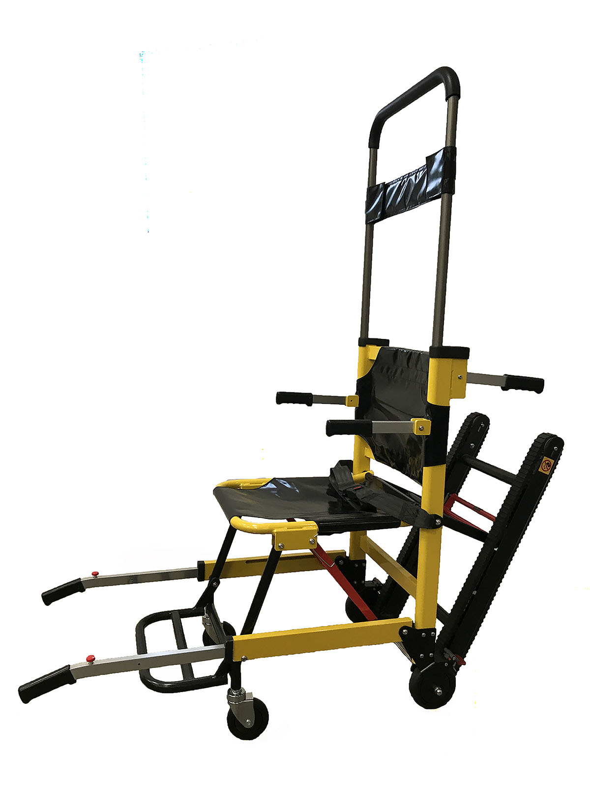 Manual Track Stair Chair-4 Wheels-Yellow