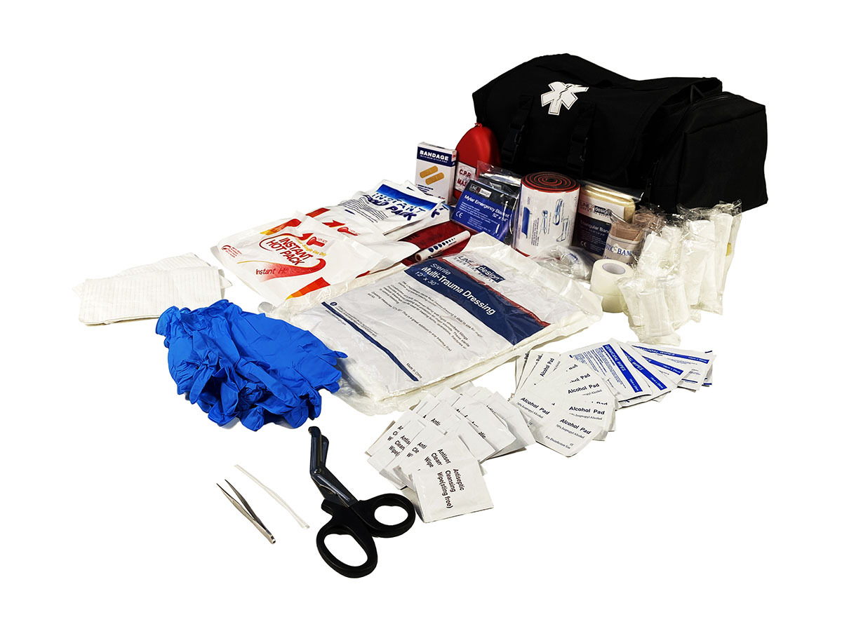 First Aid Kit Economic Cab Bag 13 x 9 x6 Black