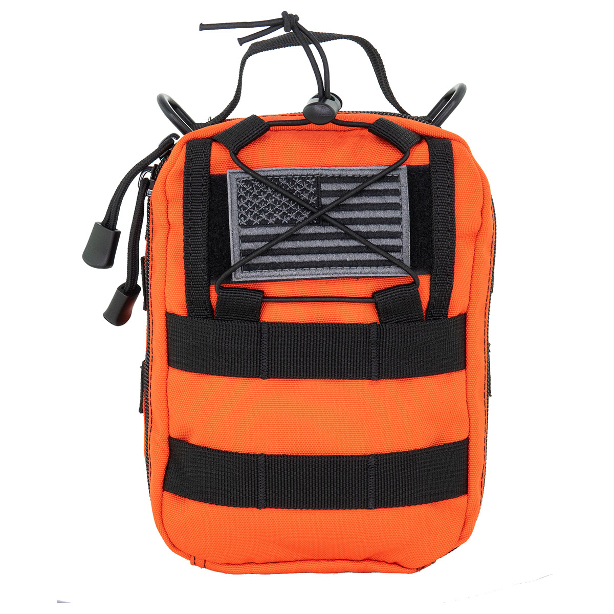 Molle Bleeding Control Bag 6.5 x 3 x 8 Orange
