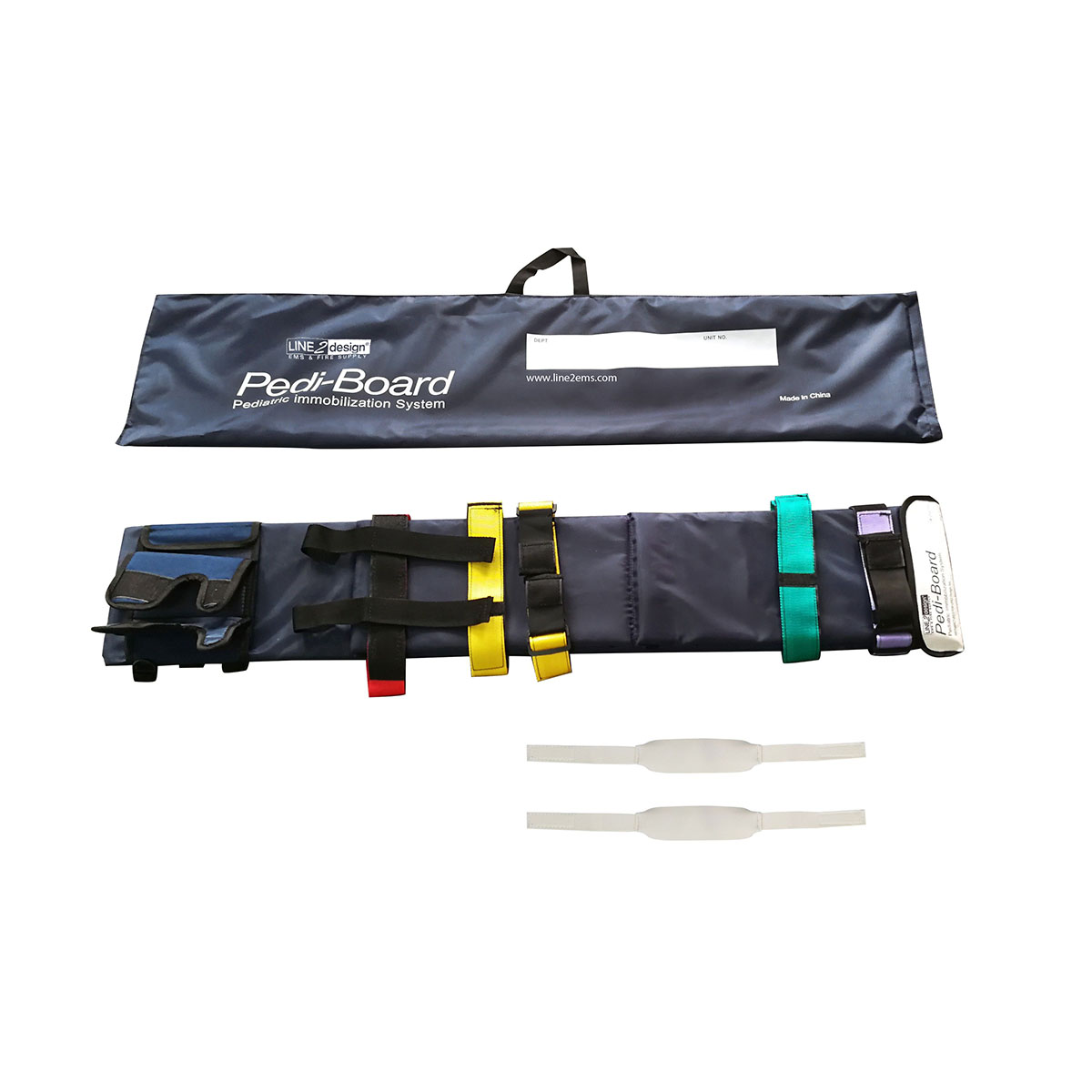 Pediatric Immobilizer Board 47 x 8 x 1 Navy